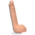 Doc Johnson Signature Series - Small Hands - 9 Inch Realistic ULTRASKYN Dildo with Removable Vac-U-Lock Suction Cup - F-Machine & Harness Compatible - for Adults Only, Vanilla