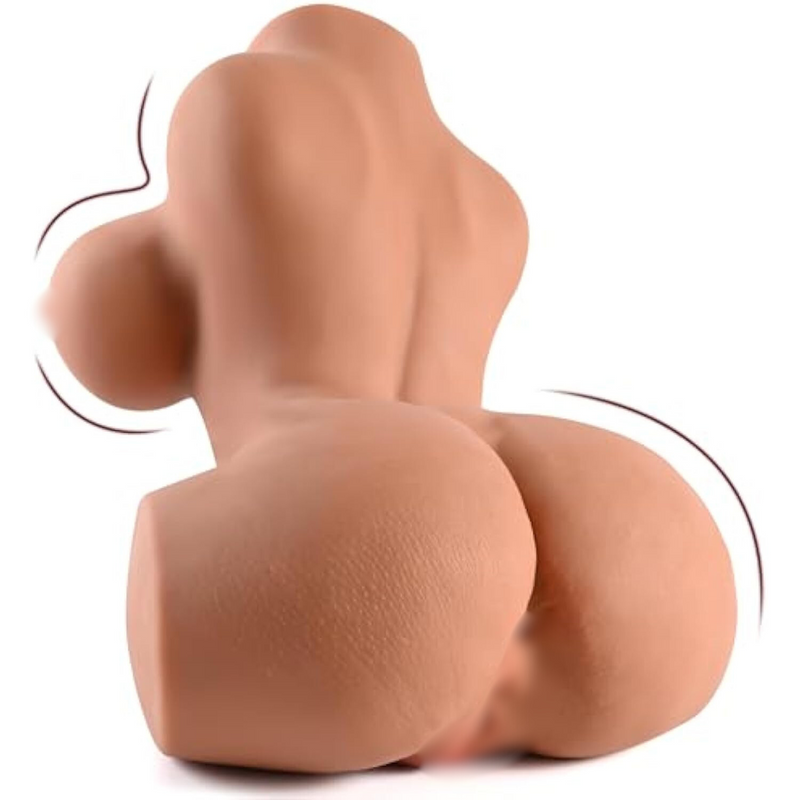 Sex Doll Torso For Men, 3 In 1 Realistic Male Masturbators Pocket Pussy With C-Cup Big Boobs Ass, Lifelike Female Sex Dolls With Textured Vagina Anal, Adult Sex Toys & Anal Sex Toy For Men Pleasure