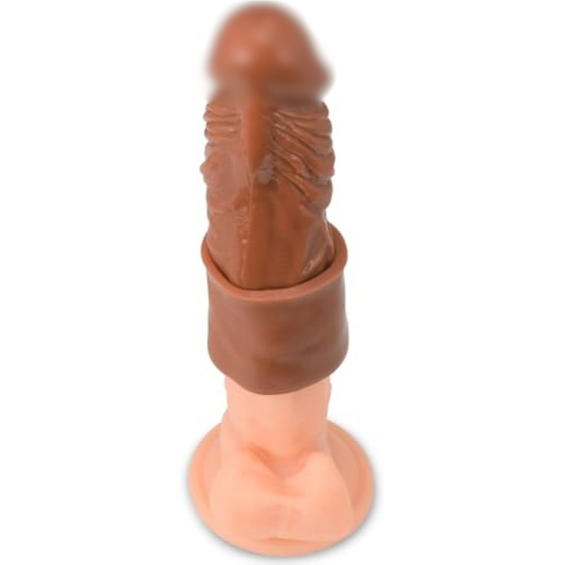 6.3'' Penis Sheath Male Penis Sleeve Girth Reusable Extender Enlarger Enhancer Male Cock Girth Enlarger Extension Sex Toy For Men