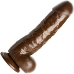 The Forearm Huge Suction Cup Dildo Black