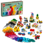 LEGO Classic 90 Years of Play Building Set with 15 Mini Builds 11021