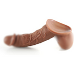 Sex Toy For Women 7.87 Inch Realistic Silicone Dildo, Body-Safe Material Strong Suction Cup Ultra Soft Lifelike Thick Anal Dildo For G Spot Stimulator With Curved Shaft And Balls Throat Trainer