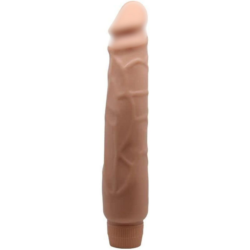 Big Thick Realistic Vibrating Dildo - Realistic Feel, G-Spot Stimulation, P-Spot, Anal, Vaginal, Multi-Speed, Easy To Clean - Men Women Solo Or Couples Play
