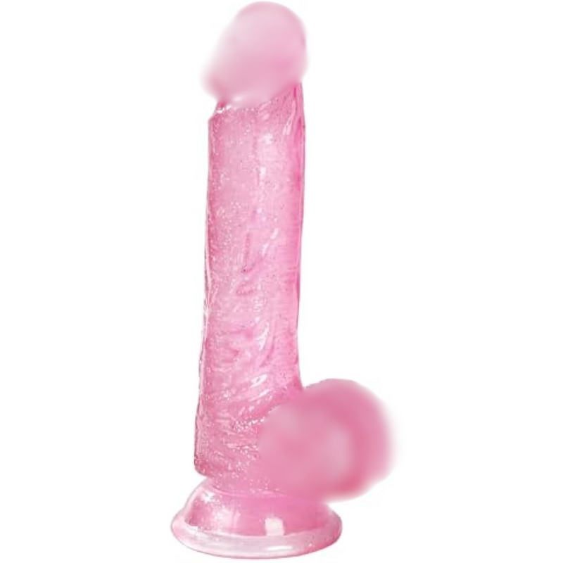 Realistic Dildos Adult Sex Toys - 7.9” Strapless Strap-On G Spot Dildos With Strong Suction Cup For Women Vaginal Anal Sex, Soft Lifelike Penis Dildo Female Womens Couple Anal Sex Toys (Golden)