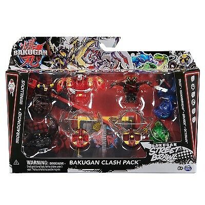 Bakugan Street Brawl Clash Pack Action Figure Set