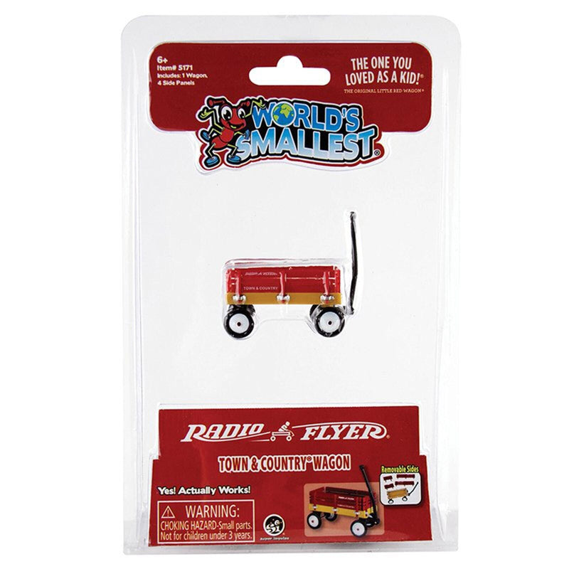 Super Impulse World's Smallest Radio Flyer Town And Country Wagon NEW
