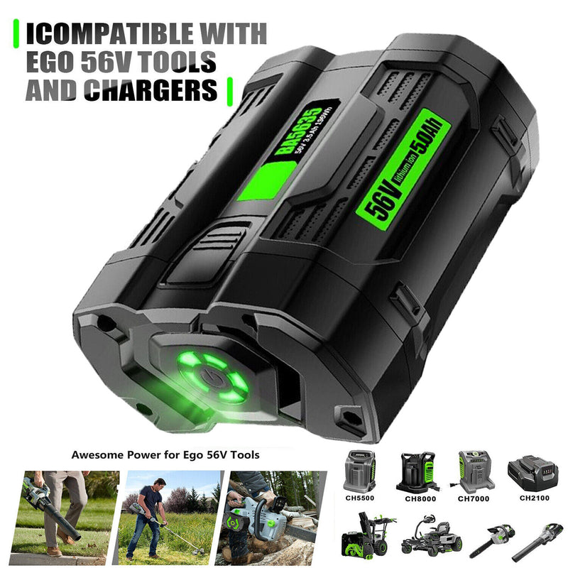 56V 5.0Ah Lithium Battery Replace Ba1400T Power Ba4200 Ba2800 St1502Lb