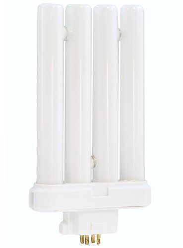 2PK 4 Pins 27W Quad Tube Compact Fluorescent Daylight Light Floor Desk Lamp Bulb