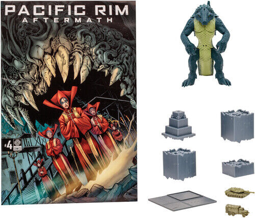 McFarlane - Pacific Rim - Raiju (Kaiju) 4" Figure Playset & Comic [New Toy] A