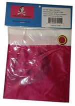 12X18 12"X18" Jolly Roger Pirate Princess Pink Motorcycle Flag Grommets 100D