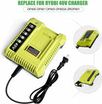 Rapid OP401 Charger For Ryobi 40V 6.0Ah Battery 40 Volt Lithium OP4050 OP40602