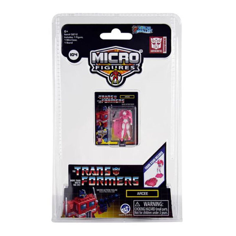 Super Impulse World's Smallest Transformers Arcee Micro Figure NEW IN STOCK