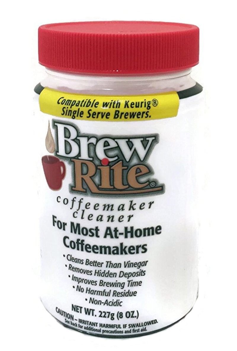 Brew Rite Coffee Maker Cleaner for Espresso Machines and Drip Coffeemakers