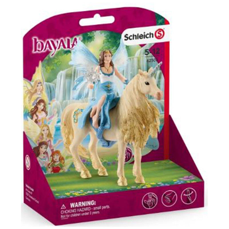 Schleich Bayala Fairy Eyela Riding On Golden Unicorn Figure 42508 NEW IN STOCK