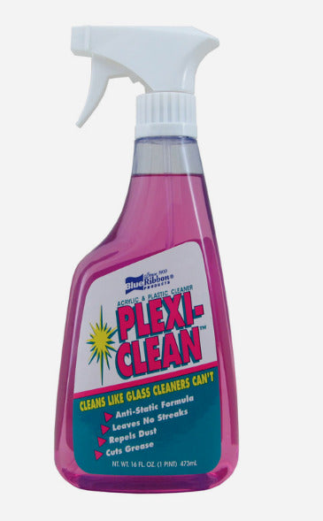 Blue Ribbon PLEXI-CLEAN 16 oz. Acrylic & Plastic Cleaner No Streaks Anti-Static