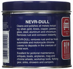 3 Nevr-Dull Metal Polish 5oz Cotton Wadding Cloth Polishes All Metals No Residue