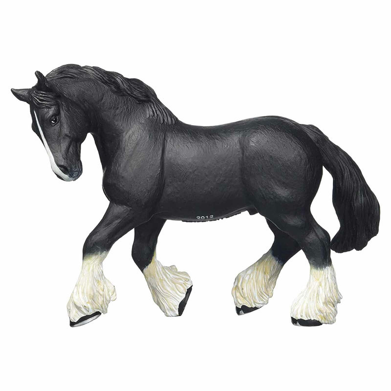 Papo Black Shire Horse Animal Figure 51517 NEW IN STOCK