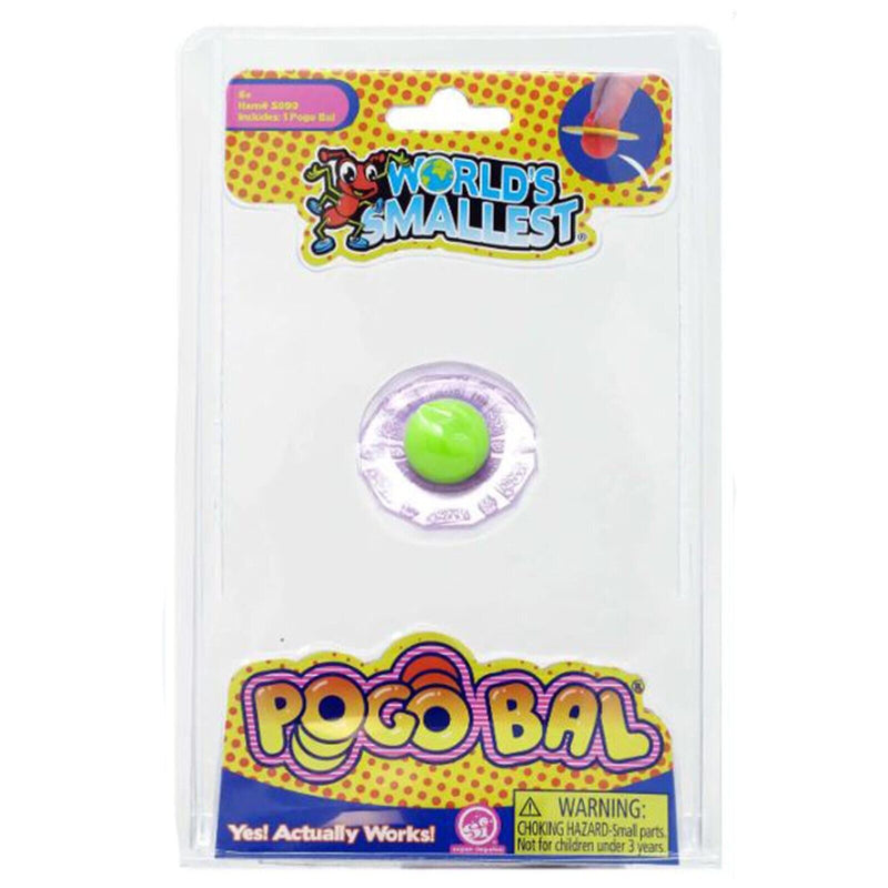 Super Impulse World's Smallest Green Pogo Ball NEW