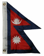 12X18 12"X18" Country Of Nepal Boat Motorcycle Polyester Flag Grommets