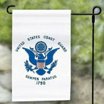 12X18 Us Coast Guard Double Sided 2Ply Nylon Knit Flag Garden 12"X18"