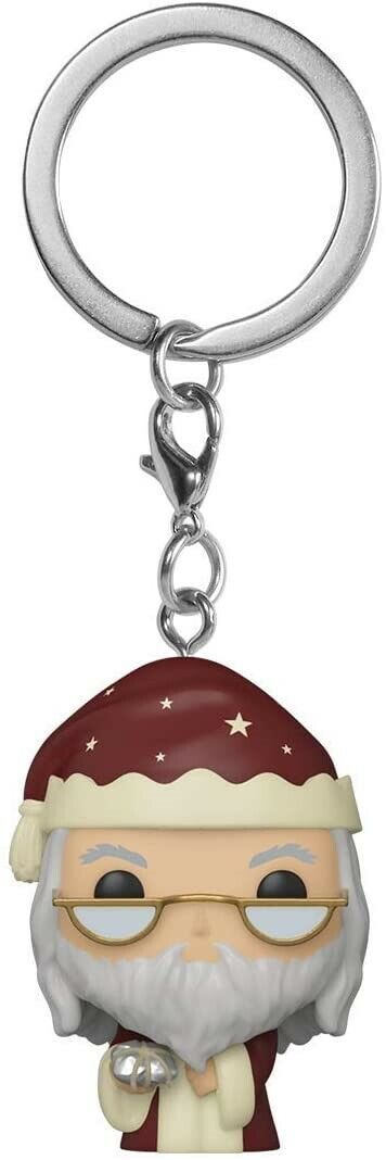 Funko - POP Keychain: Harry Potter Holiday- Dumbledore w/ Package Brand New