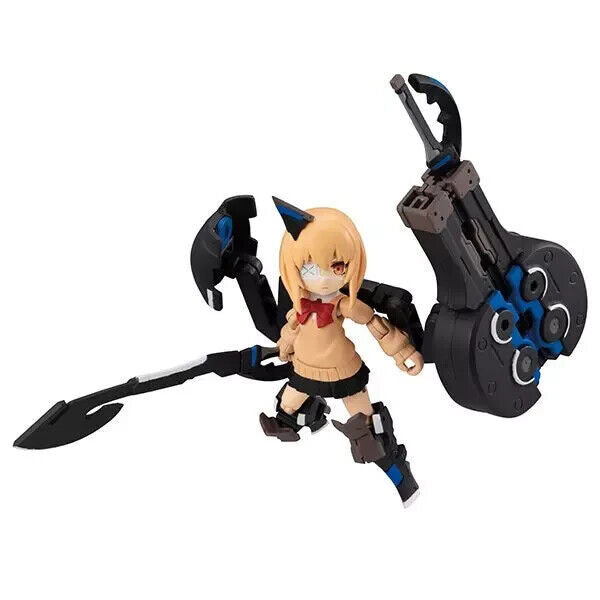 Megahouse Desktop Army Heavy Weapon High School Girl Team 3 3.1-in Figure