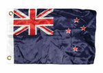 12X18 12"X18" Country Of New Zealand Motorcycle Flag Grommets