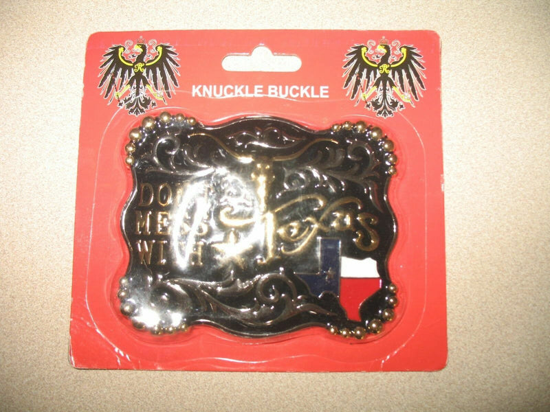 Texas Longhorn Don'T Mess With Texas Texans Longhorn Belt Buckle