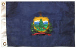 12X18 12"X18" State Of Vermont Boat Motorcycle Flag Grommets 100D