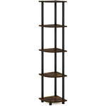 5 Tier Corner Display Rack Multipurpose Shelving Unit