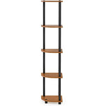 5 Tier Corner Display Rack Multipurpose Shelving Unit