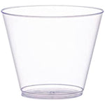 Comfy Package Clear Hard Plastic Cups Tumblers