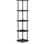 5 Tier Corner Display Rack Multipurpose Shelving Unit