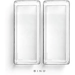 Plastic Drawer Organizer Bin for Makeup - 2 Pack