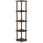 5 Tier Corner Display Rack Multipurpose Shelving Unit