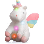 Unicorn Stuffed Animal Toy With Light