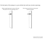 Home Decor Collection Tranquility Tub Icon Textual Bathroom Art Wall Plaque