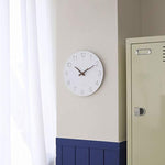 12” Non-Ticking Silent Battery Operated Decorative Wall Clock