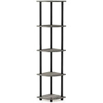 5 Tier Corner Display Rack Multipurpose Shelving Unit