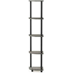 5 Tier Corner Display Rack Multipurpose Shelving Unit