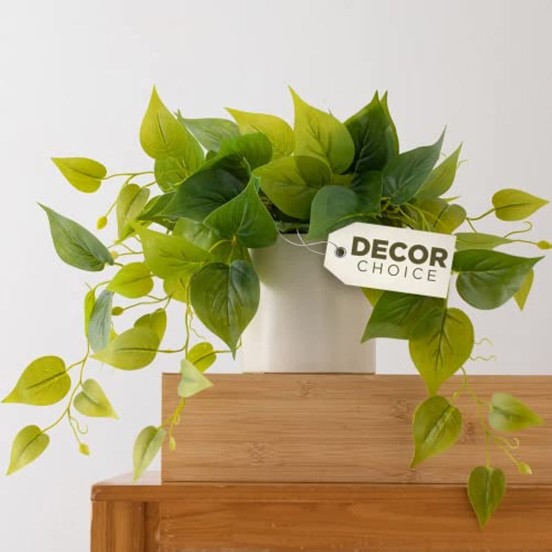 Faux Plants Indoor Artificial Plants For Home Decor Indoor Pothos Small Fake Plants