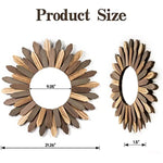 Aesthetic Wall Decor Mirror for Bedroom & Living Room