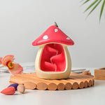 Cute Mushroom Incense Holder with 60 Incense Cones