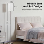 3 Color Temperature Standing Lamps with Pull Chain Switch