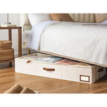 Under Bed Storage Containers with Zippers for Cloths & Blankets