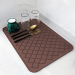 Heat Resistant Dish Drying Mats For Kitchen Counter