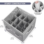 Shoe Organizer Closet Storage Solution with Clear Cover