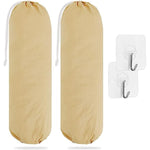 2Pcs Reusable Plastic Bag Organizer Wall Mount