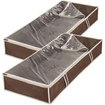 Zippered Underbed Bags - Set of 2 Pieces