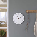 12” Non-Ticking Silent Battery Operated Decorative Wall Clock